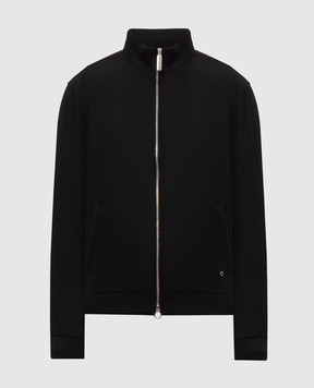 Stefano Ricci Black cashmere jacket MZJ6300112C0001T