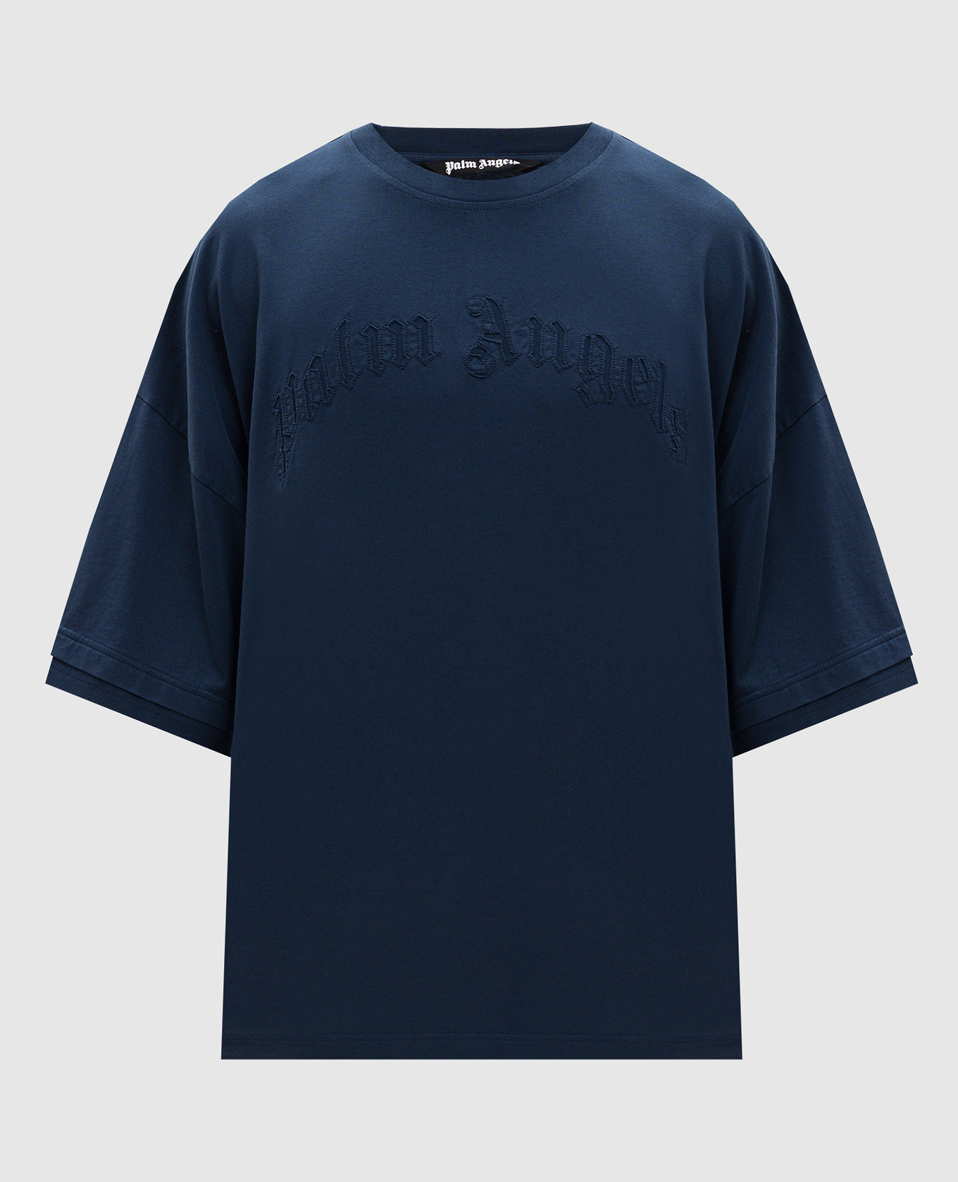 Blue T-shirt with logo