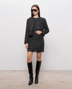 Twinset Black tweed jacket 262TP2140