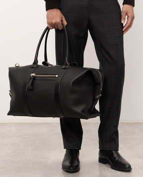Tom Ford Black leather travel bag H0775LCL213S
