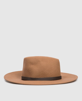Peserico Brown wool hat S36207C0RCC700