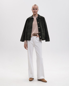 Max & Co Beige wool and cashmere sweater MCOSTAMPA