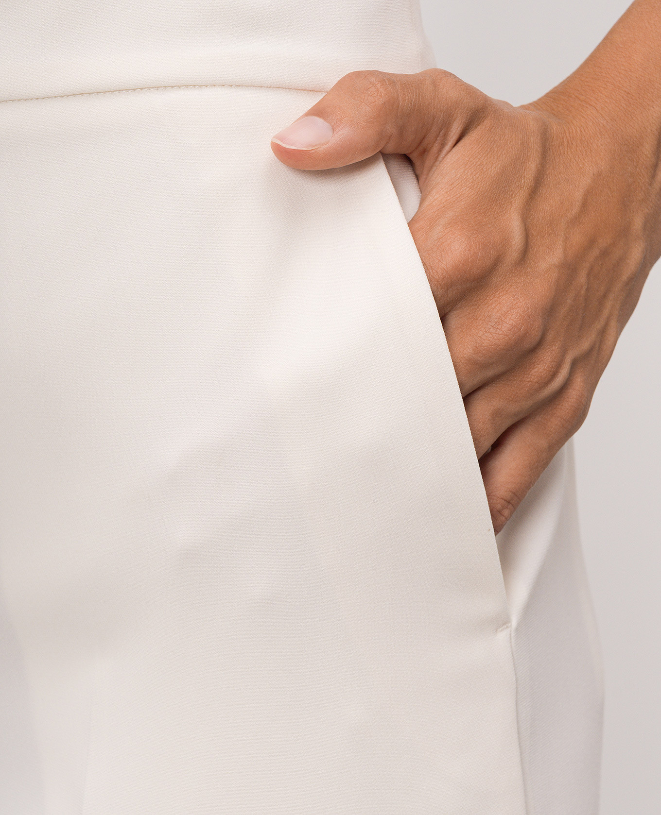 Ivory pants Twinset 5