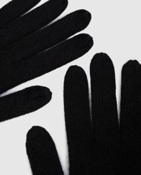 Allude Black cashmere gloves 26592000