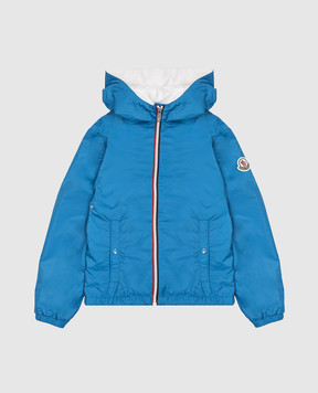 Moncler ENFANT Children's blue jacket L19541A0008653A5E