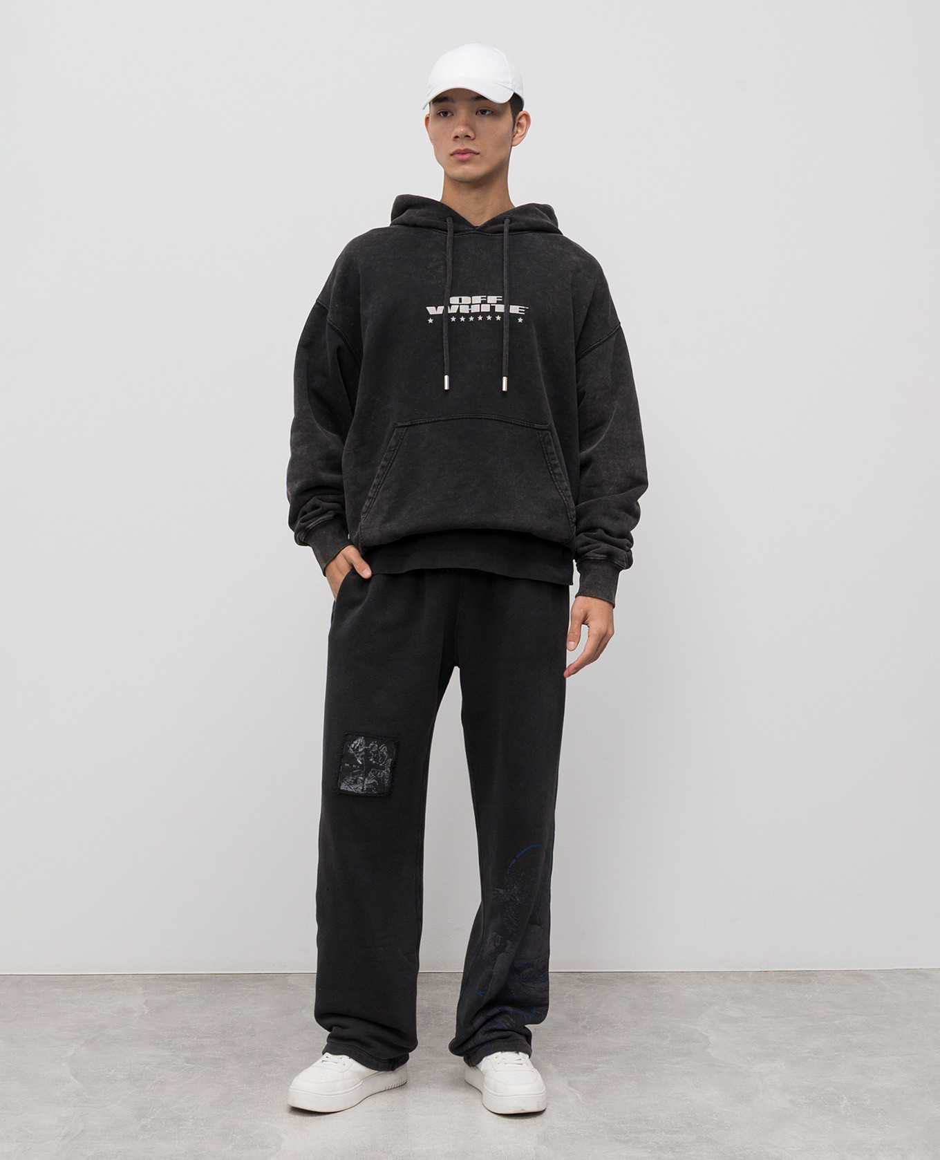 

Gray Xerox Star hoodie Off-White, Grey