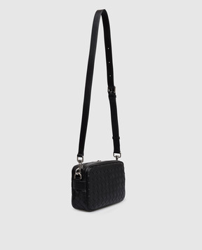 Bottega Veneta Black leather bag with weaving 755923V2HL1