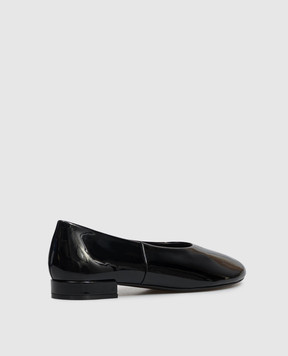 Stuart Weitzman Black patent leather ballet flats SO474