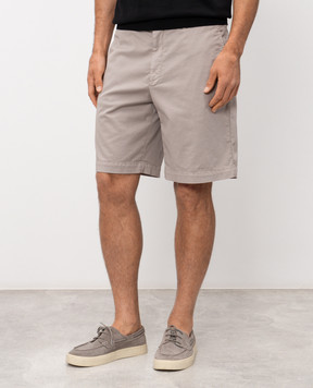 Brunello Cucinelli Grey cotton shorts M289LU0010