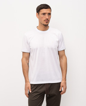 Bilancioni White layered T-shirt BE26T1GBE2