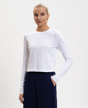 Max & Co White ELLENI jumper with logo MCOELLENI