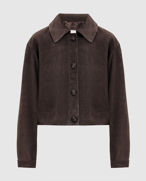 Babe Pay Pls Brown suede jacket 2510SUEDE