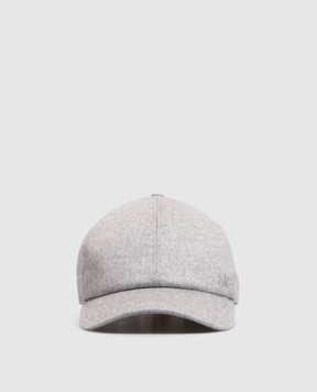 Stefano Ricci Gray cashmere cap MCV63NV11FC0001T