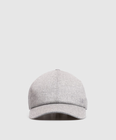 Bonnet en cachemire gris
