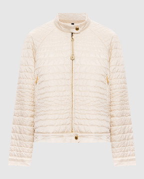 Moncler Beige Aubrietaa down jacket L10931A00053597YF