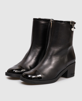Jimmy Choo Adry black leather ankle boots ADRYAB60RMQ
