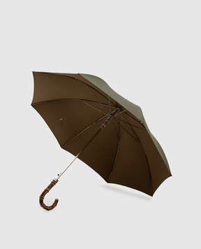 Pasotti Khaki cane umbrella OMITUO478RASOPRINCE69