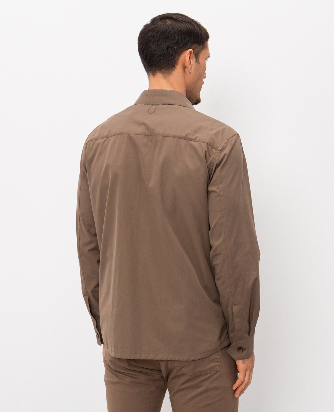 Brown shirt Canali 4
