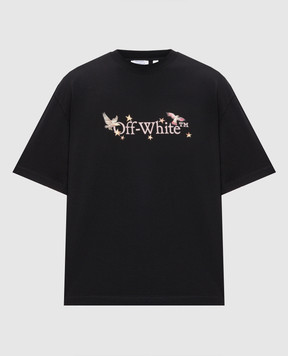 Off-White Black T-shirt with Dream Arrow print 44MAA120Z26J003