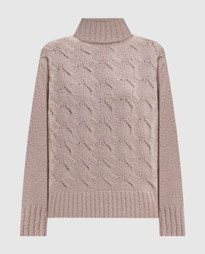 Agnona Beige wool sweater K2120886A050Q