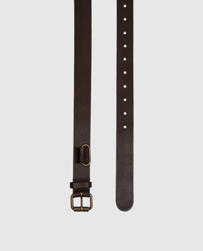Max Mara Weekend Brown leather belt ASAIO WKASAIO