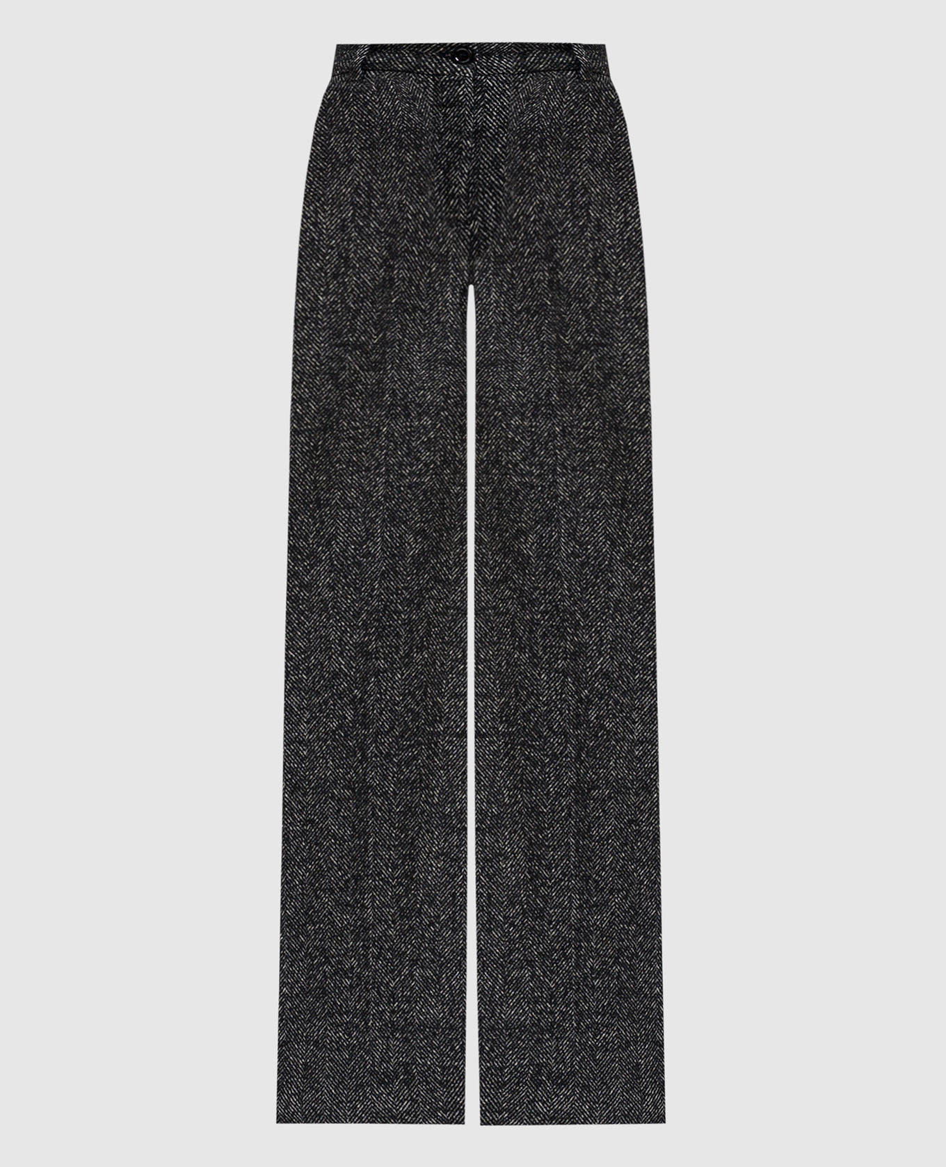 

Patterned wool pants Dolce&Gabbana, Black
