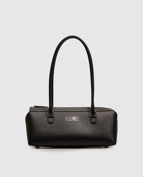 Maison Margiela MM6 Black leather bag Bauletto SB6ZH0040P9061