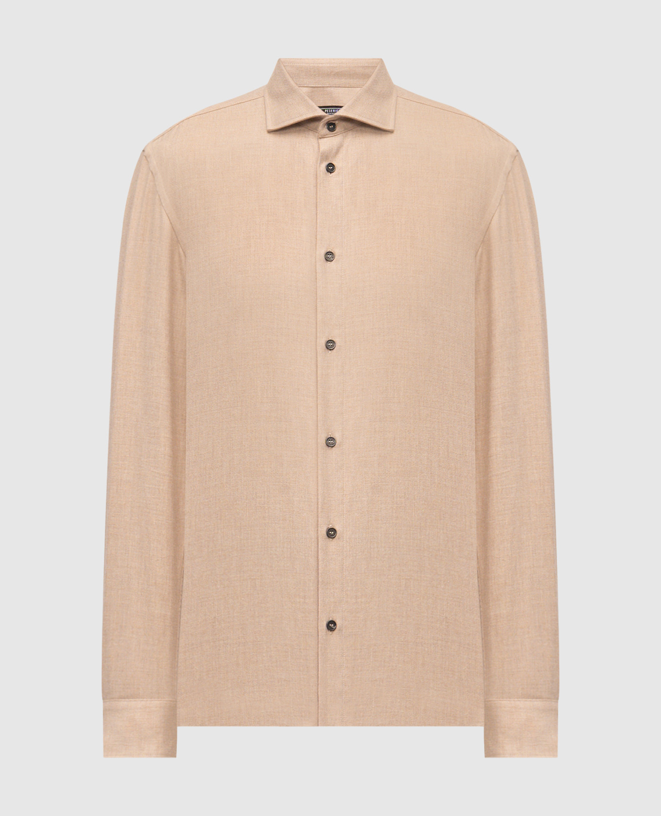 

Beige cotton shirt Peserico
