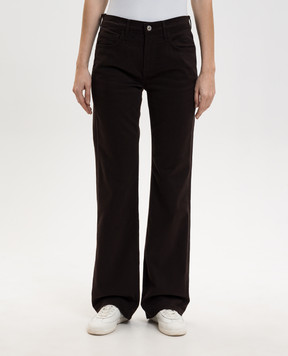 CITIZENS OF HUMANITY Brown Genova jeans with patch 21951839