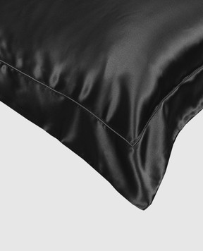 Fazzini Black silk pillowcase LAGFEDS50X80Q