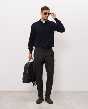 Cashmere&Whiskey Blue polo 94394Z