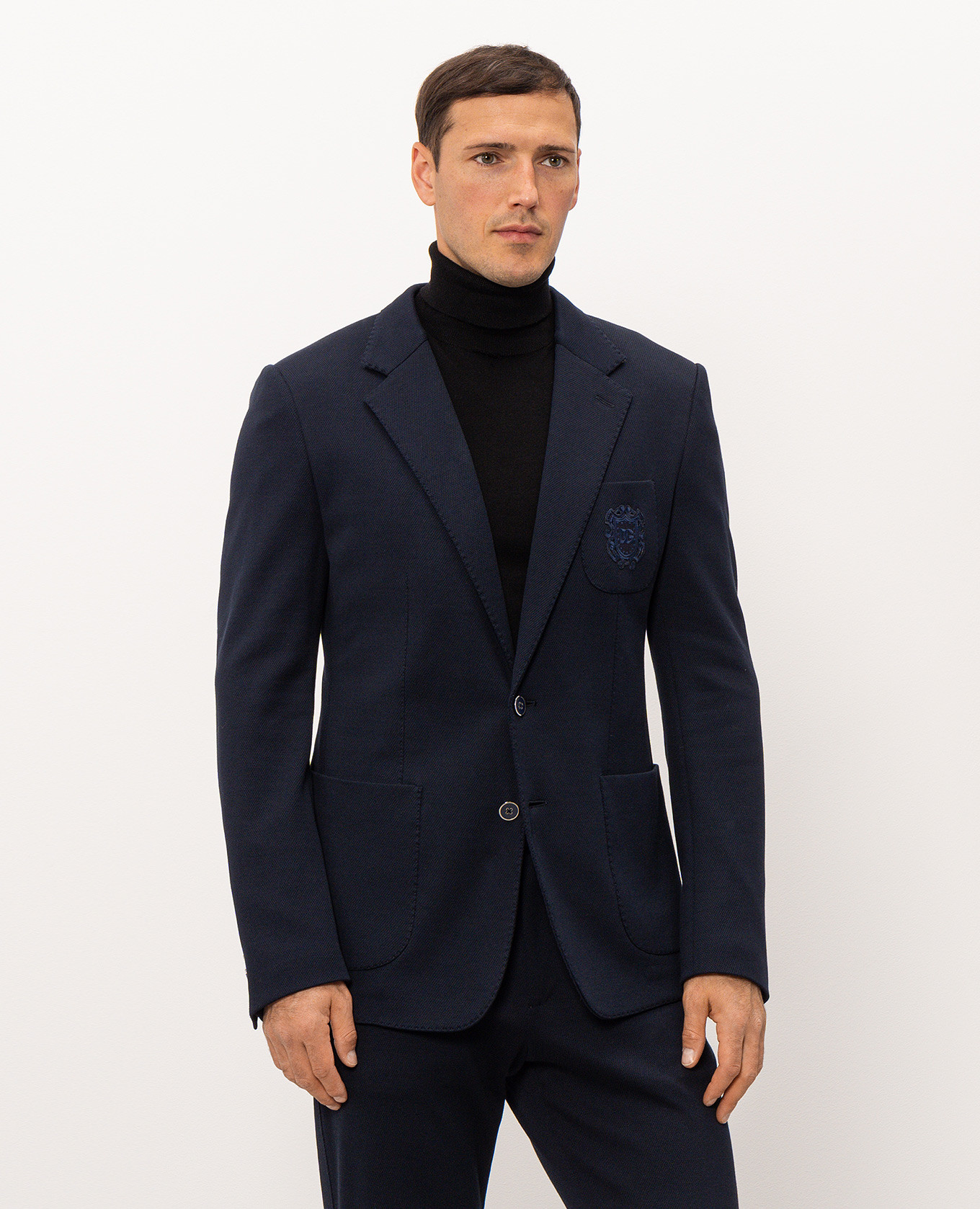 Blue jacket with wool Dolce&Gabbana 3
