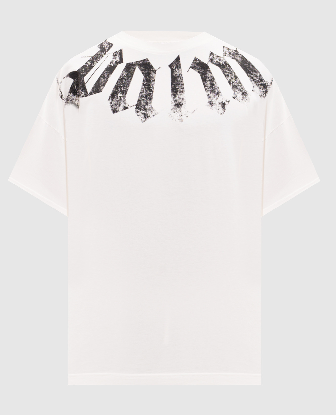Ivory logo print T-shirt