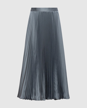 Jil Sander Gray pleated skirt J04MA0104J70096