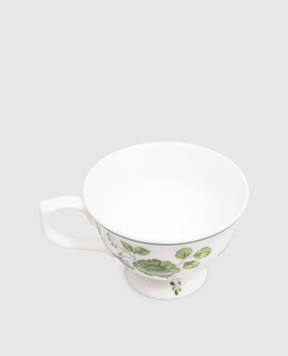 Geminiano Cozzi 1765 White porcelain tea cup Rosa Rosae SKBBU079019