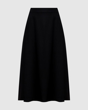 Jacob Lee Black skirt with wool WWS0055AW26B