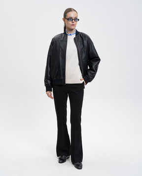 Max & Co Beige PAPRICA sweater made of wool and cashmere PAPRICA
