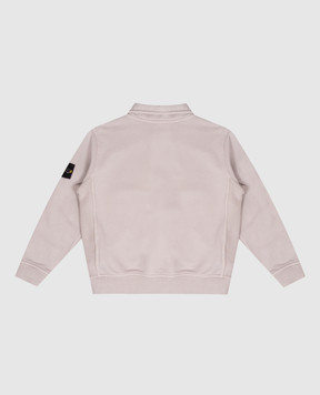 Stone Island Children's gray sweatshirt with polo collar L2S166100012S0A201012