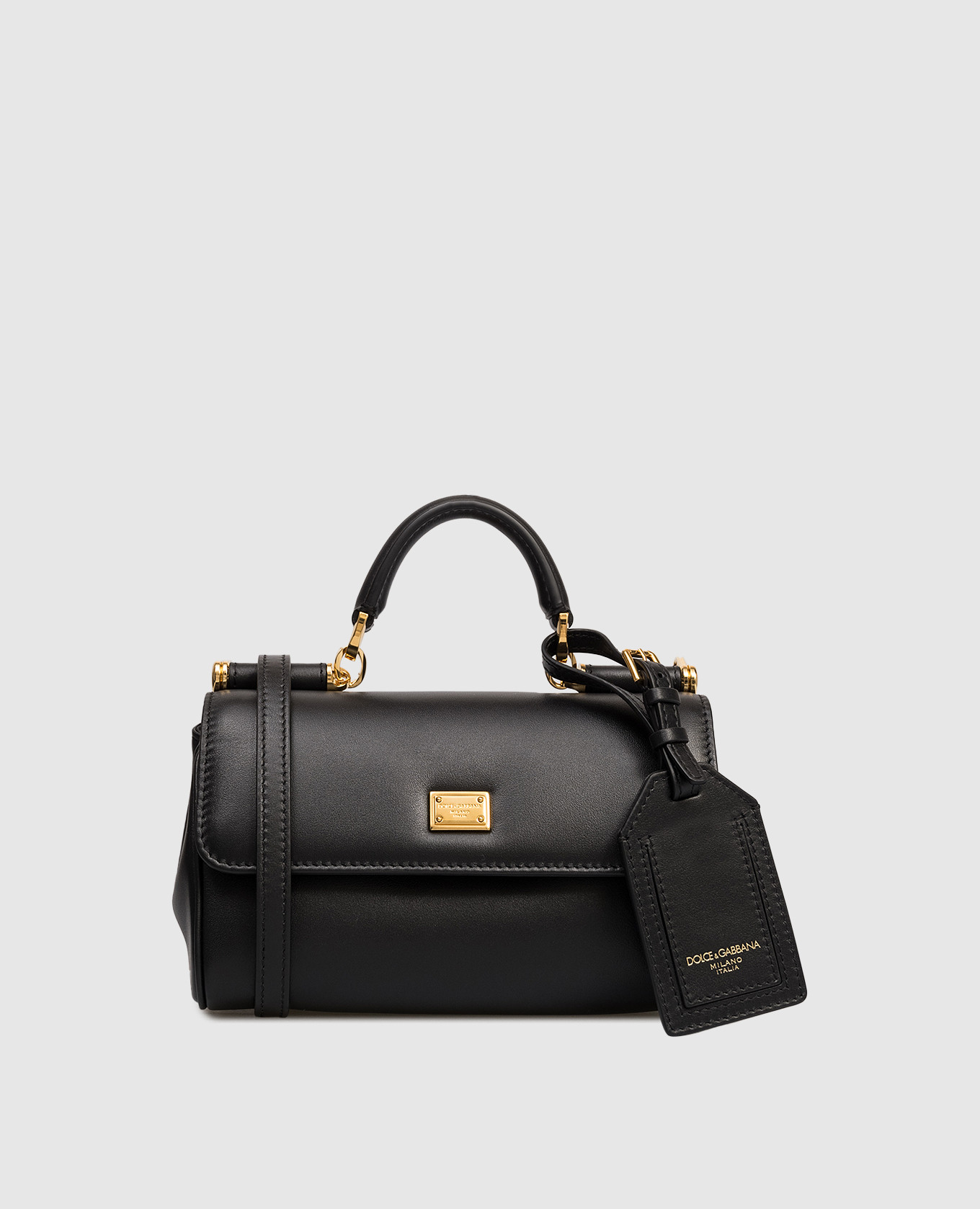 

Black leather bag My Sicily Dolce&Gabbana
