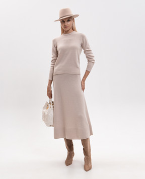 Agnona Beige cashmere jumper K1020784K080Q