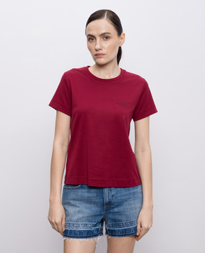 Givenchy Burgundy T-shirt BW70FJP7A7