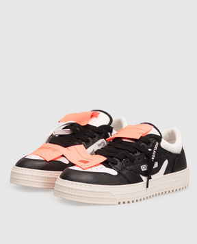 Off-White Black 3.0 Court combo sneakers OF06206101