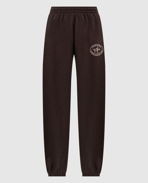 Sporty & Rich Brown Brianno joggers PA08783244BR03w