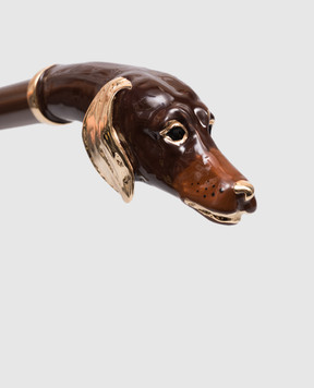 Pasotti Brown Dachshund Shoehorn PFPEXXK84
