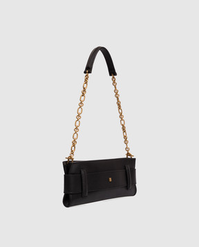 Balmain Anthem black leather clutch HN1LB024LVWK