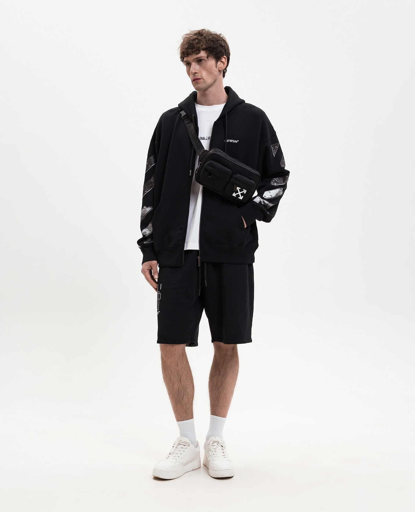 

Black Metal Arrow sports jacket Off-White