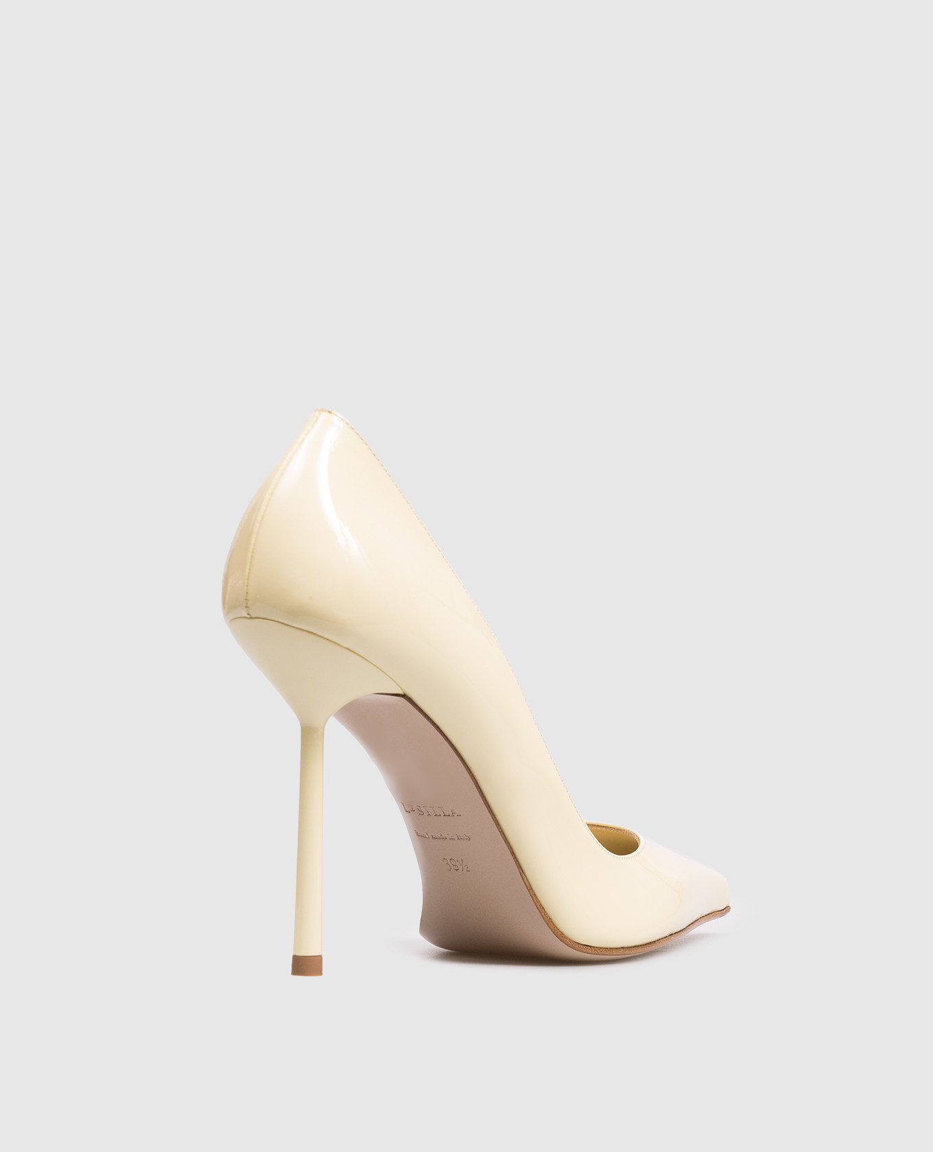 

Bella yellow patent leather shoes Le Silla
