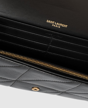 Saint Laurent Black leather wallet JAMIE 863360AAG7X