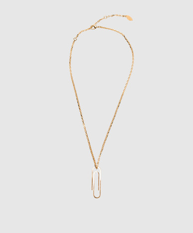 Gold Paperclip Chain