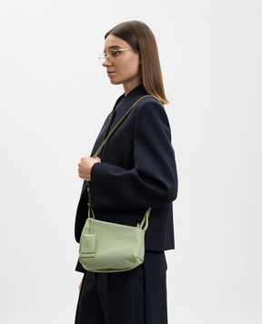 Marsell Fantasmino green leather crossbody bag MB0106P010
